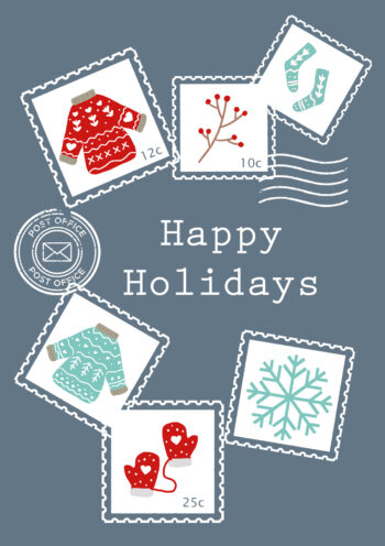 Happy Holidays - Christmas Card