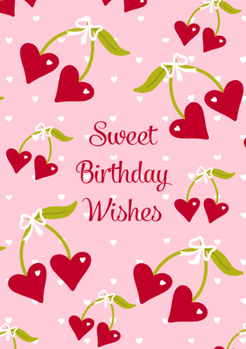 Sweet Birthday Wishes - Cute Birthday Card