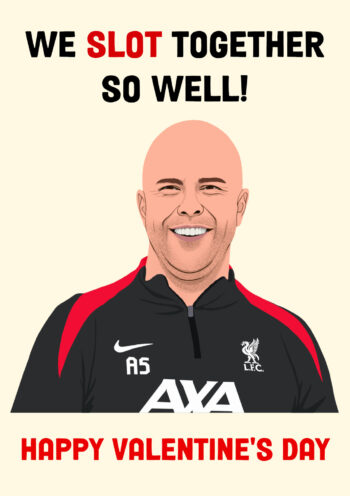 Arne Slot Valentine's Card