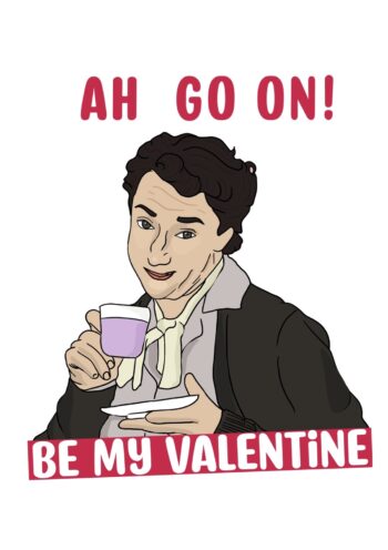 Ahh go on Valentine's Card