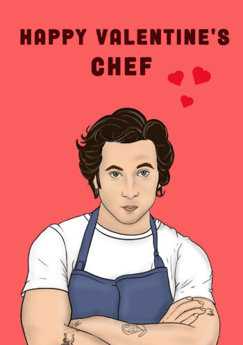 Happy Valentine's Chef Card