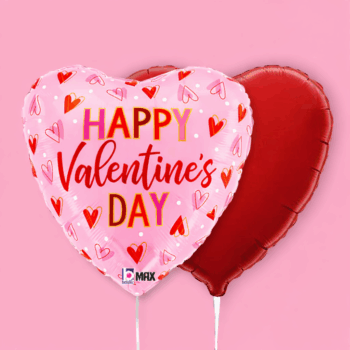 Pre-Order Red Heart Balloon Twin Set