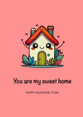 Sweet Home Valentine's Card