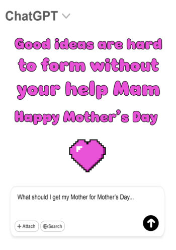 ChatGPT Funny - Mother's Day Card