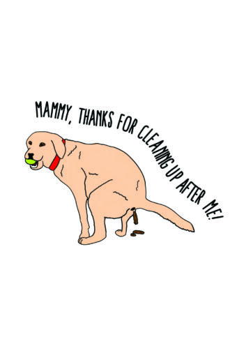 Thanks Mam 🐶 | Funny Mother's Day Card | Birthday