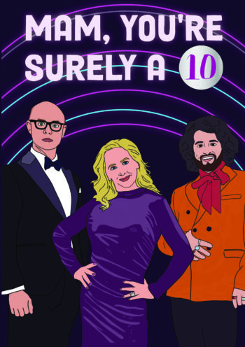 You're a 10 Mam - Mother's Day Card