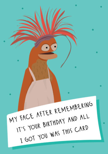 All I Got You Was This Card