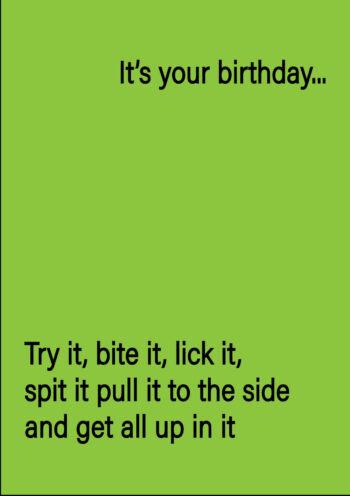 Brat Birthday