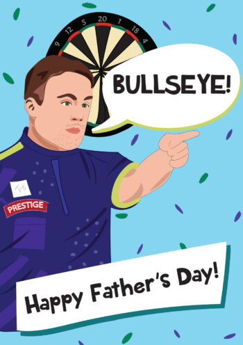 Bullseye - Father's Day Card
