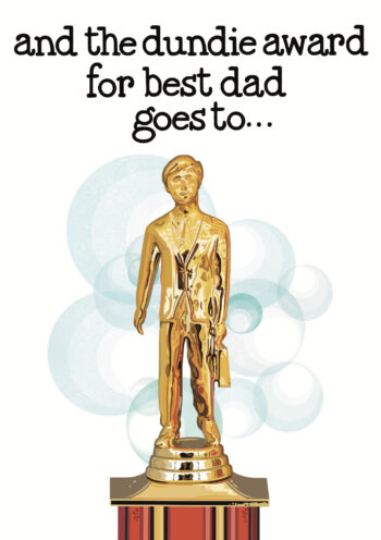 Dundie Award - The Office Inspired Father's Day Card