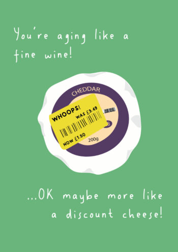 Fine Wine? Discounted Cheese