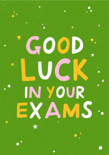 Good Luck In Your Exams