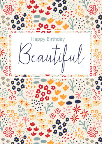 Happy Birthday Beautiful