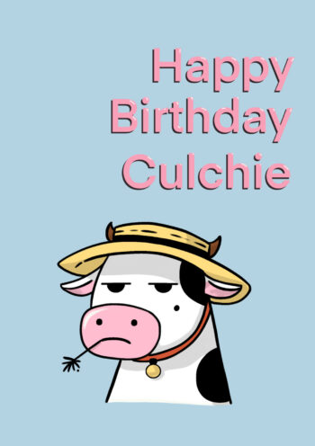 Happy Birthday Culchie