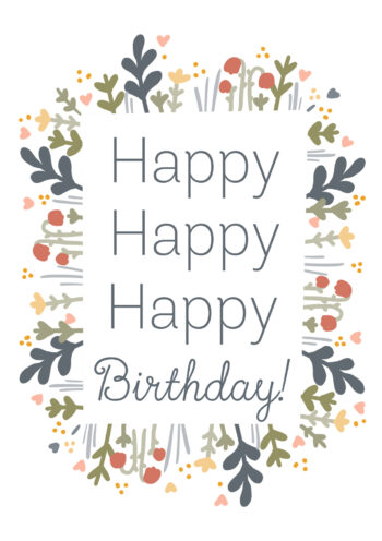 Happy Happy Happy Birthday