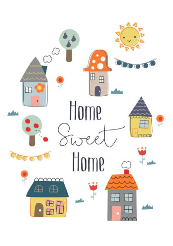 Home Sweet Home - New Home Card