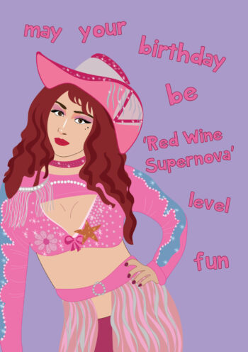 May Your Bday Be Red Wine Supernova Level Fun