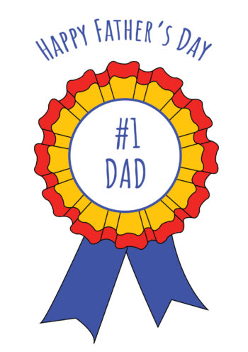 No.1 Dad...Happy Father's Day!