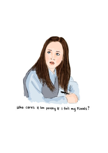 Rory Gilmore Inspired Card