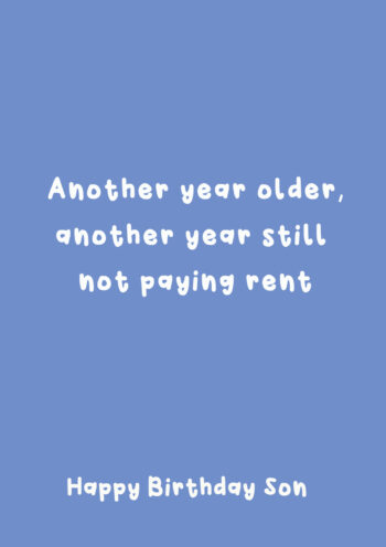 Still Not Paying Rent - HB Son