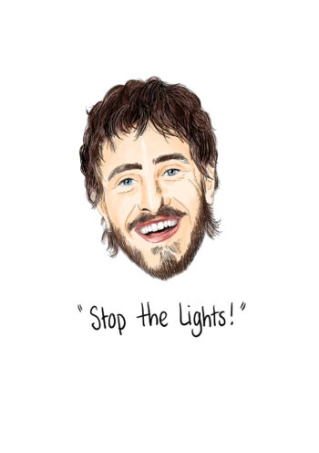 Stop The Lights - Paul Mescal Inspired Card