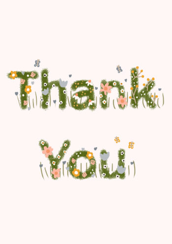 Thank You Cute Card