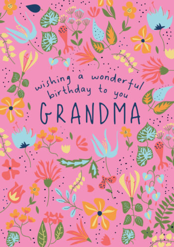 Wishing A Wonderful Birthday To You Grandma