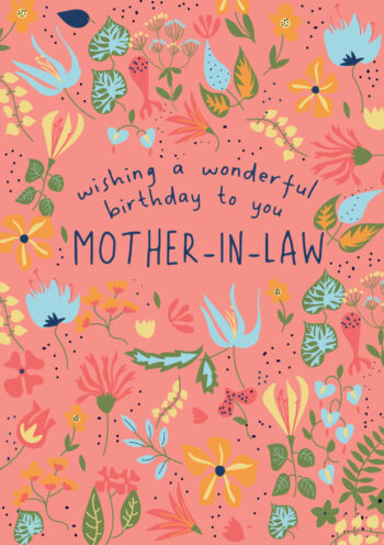 Wishing A Wonderful Birthday To You Mother-In-Law