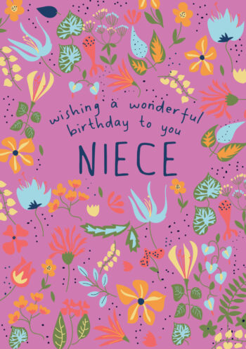Wishing A Wonderful Birthday To You Niece