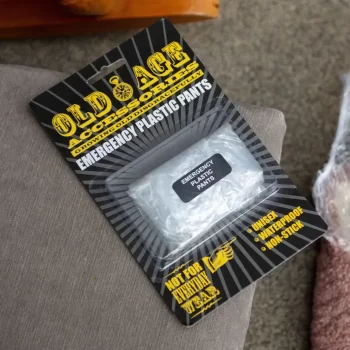 Old Age - Funny Emergency Pants Gift