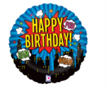 Super Hero Birthday Balloon