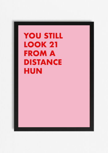 21 From A Distance Print
