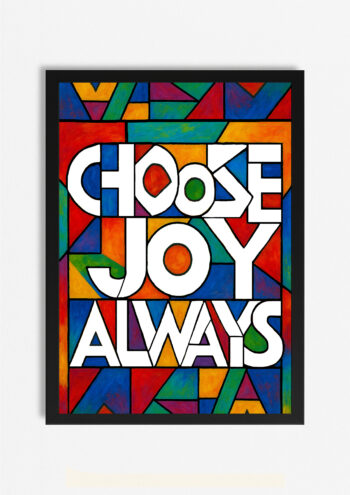 Choose Joy Print
