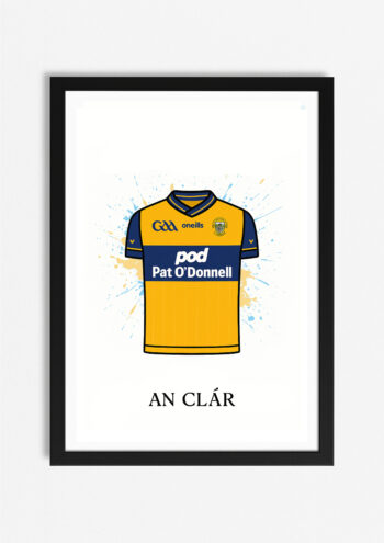 An Clár - GAA Jersey Print