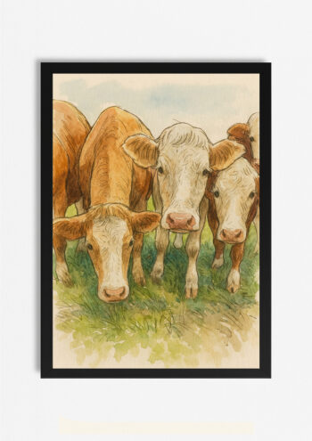 Cows Print