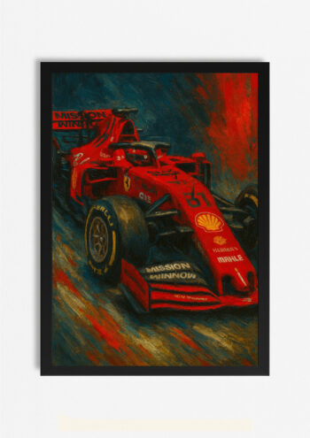 Ferrari F1 Print