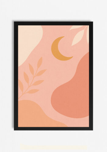 Half Moon Print