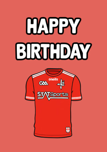 Louth GAA Jersey - Birthday Card