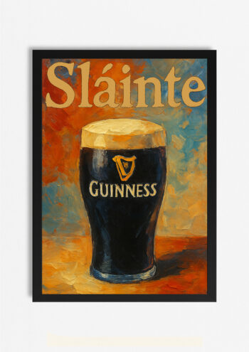 Guinness Sláinte Print
