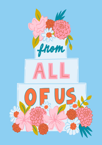 From All Of Us - Wedding | Engagement Card
