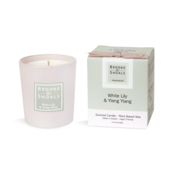 Brooke & Shoals - White Lily & Ylang Ylang Candle