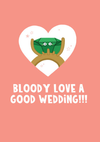 Bloody Love a Good Wedding!!!