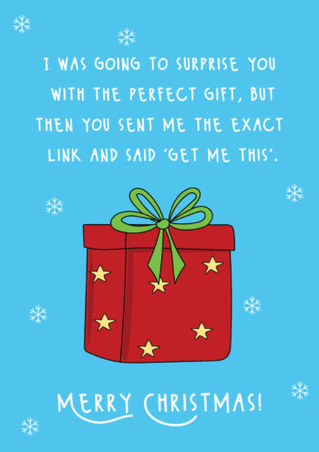 The Perfect Gift For Christmas...