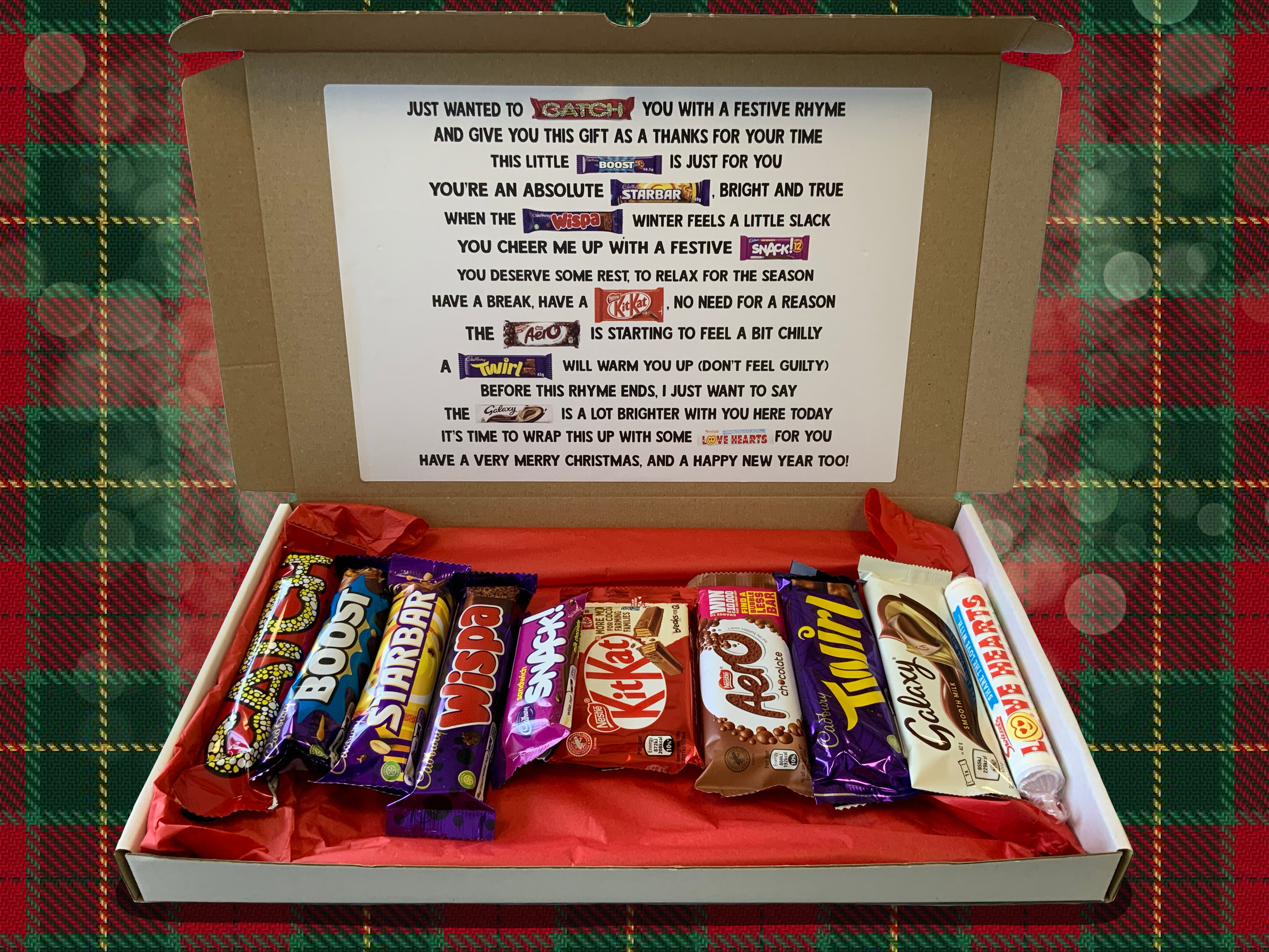 Give Thanks Christmas Chocolate Box