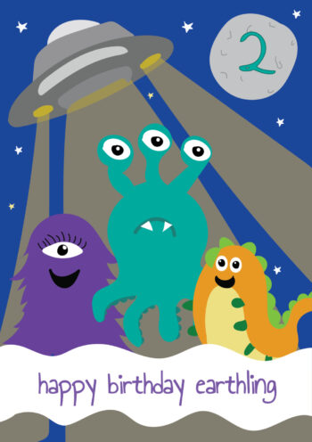 Happy 2nd Birthday Earthling!