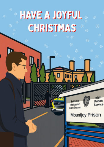 Have a JOYful Christmas - Funny Enoch Burke Card