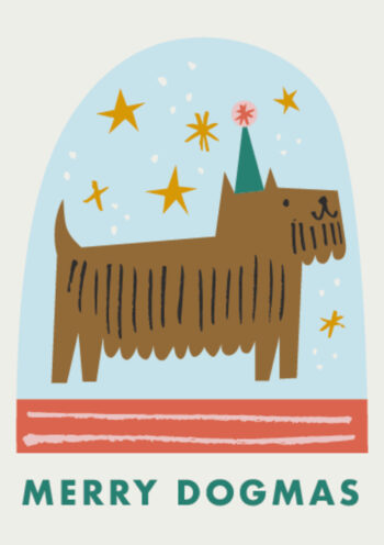 Merry Dogmas - Cute Festive Terrier