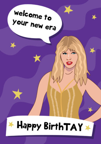 Your New Era - Taylor Swift Birthday Card