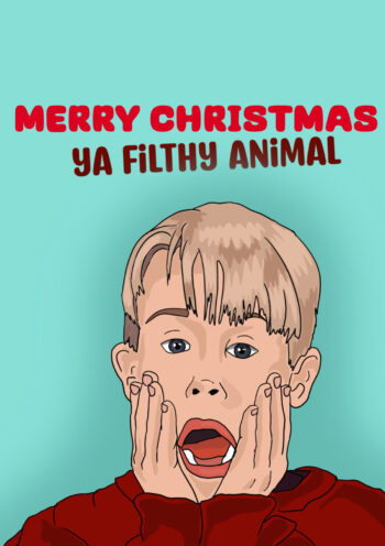 Kevin McCallister Christmas Card