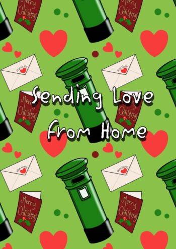 Sending Love From Home - An Post Inspired Christmas Card